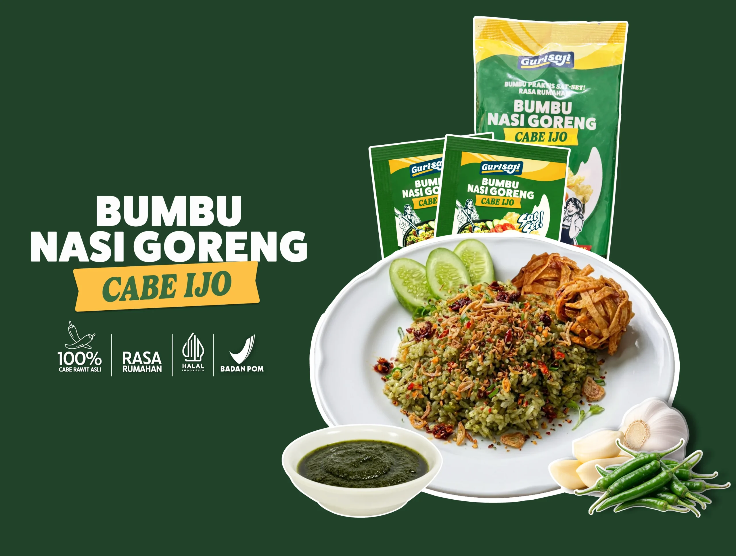 Bumbu Nasi Goreng Cabe Ijo