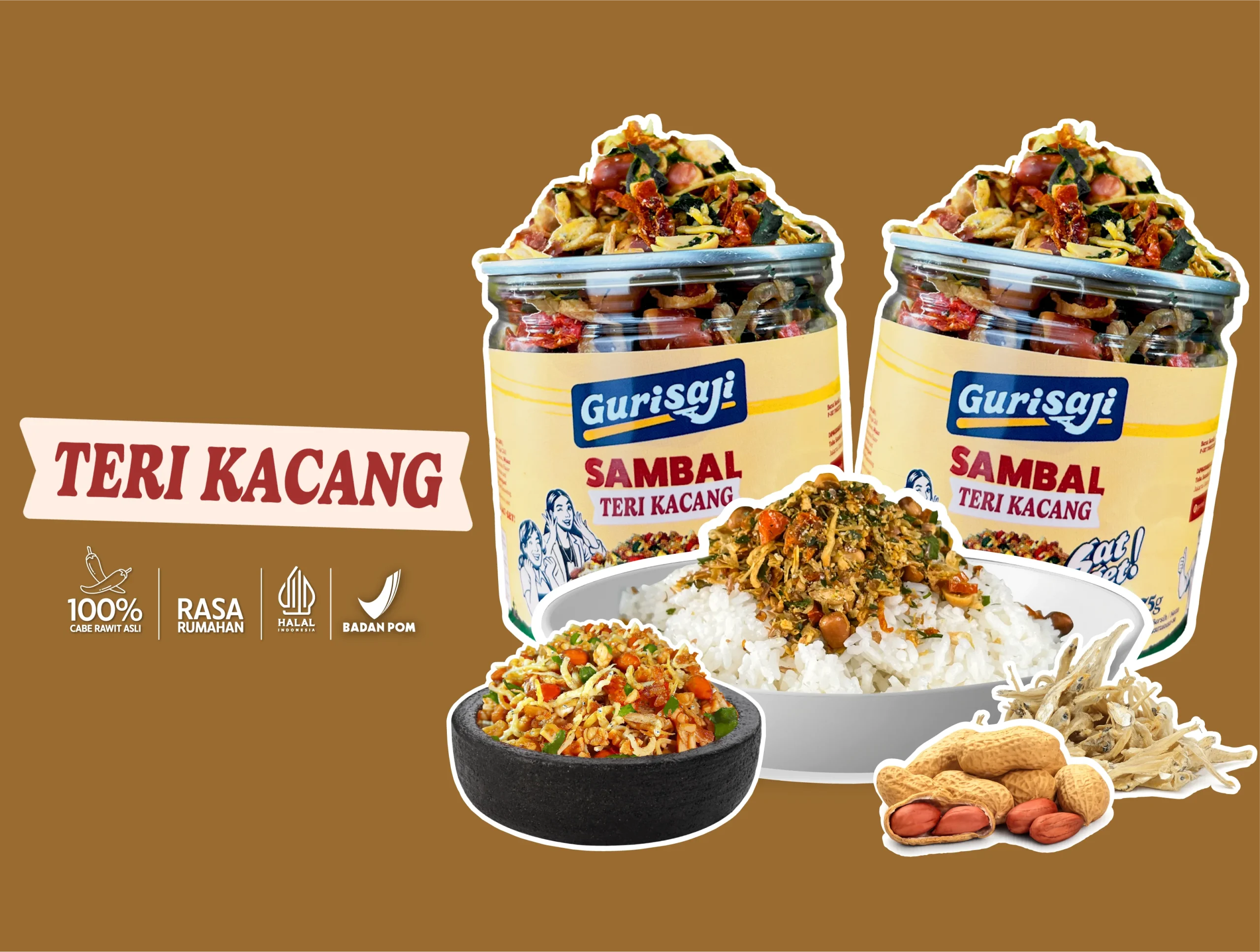 Sambal Teri Kacang